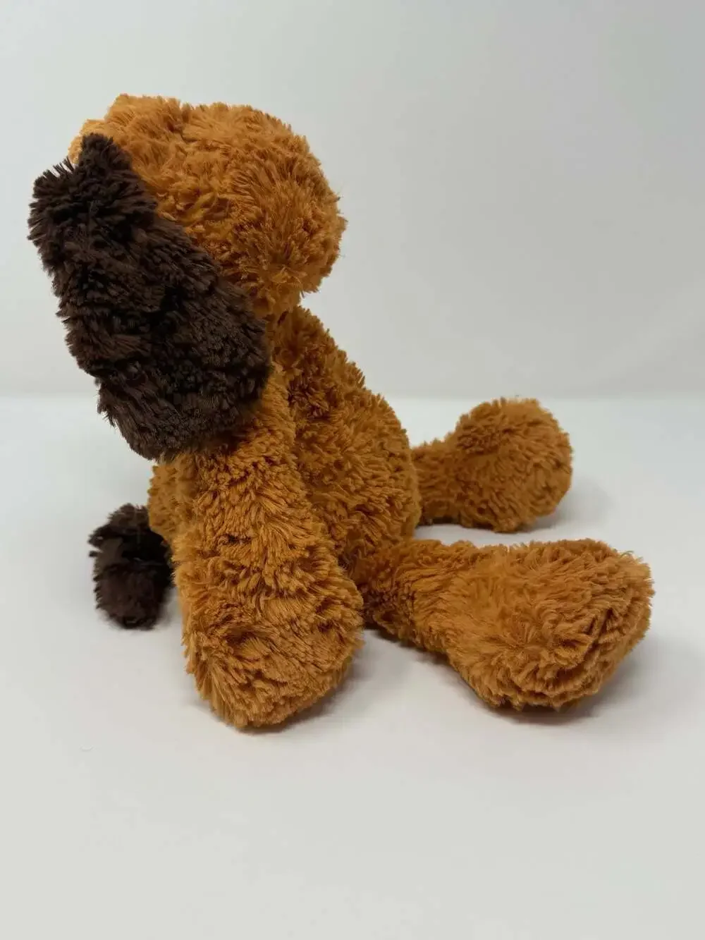 The Manhattan Toy Company Delightful Duffy Brown Plush Puppy Dog 2015 Stuffy